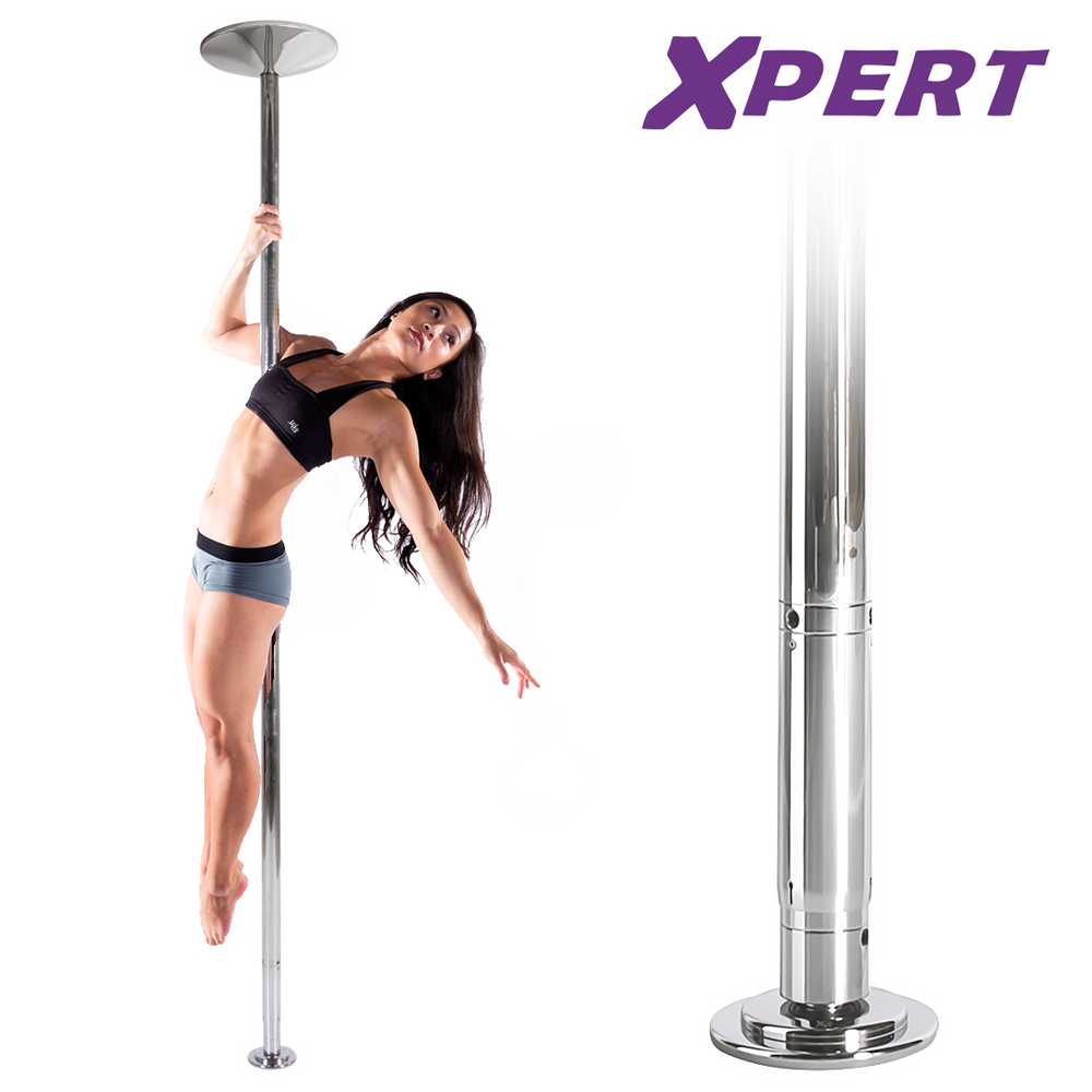 ポールダンス用ポール クロームメッキ Joe-Xpert-chrome-pole-set-1-
